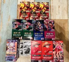 ワンピース カードゲーム ボックスセット まとめ売り 受け継がれる意思 テープ付