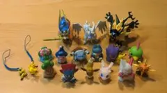 ポケモン モンコレ3体　他ミニフィギュアなど