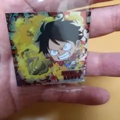 ワンピース　大海賊　シールウエハース　SW10-18　GR 　ルフィ