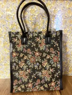 ゴブラン柄 トートバッグ ミニトート