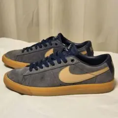 激レア Nike SB ZOOM BLAZER LOW GT ネイビー US9