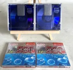 【未使用】MO ディスク 4枚組