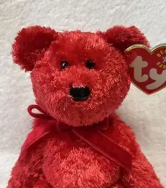 ty★Sizzle 赤 くま★ビーニーベイビーズ