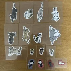 ハイキュー‼︎ミニダイカットステッカー フレークシール　音駒