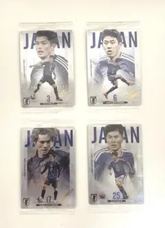 ツインウエハース サッカー日本代表カード8枚セット