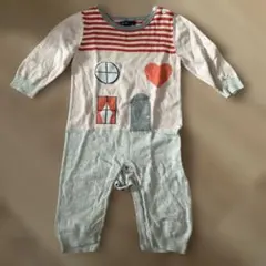 GAP 9m-12m 90cm ロンパース 春