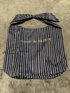 Maison de FLEUR リボントートバッグ