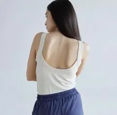 C/L フライスパッドinバインダーキャミ　ホワイトMのサムネイル