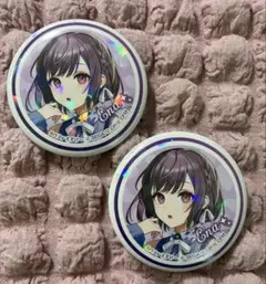 プロセカ 東雲絵名 缶バッジ ホログラム缶バッジ ローソンコラボ 2個セット