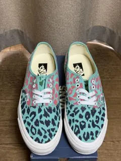 ヴァンズ LX オーセンティック 44 チーター プールブルー/マルチ 29cm