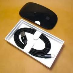 Magic Mouse 2 Space Gray 編み込ライトニングケーブル付属