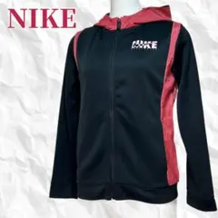 ☆新品☆ナイキ 配色フーディジャケット チェッカーロゴデザインMスポーツウェア