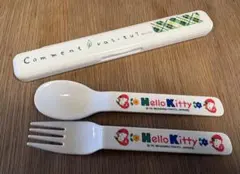 Hello Kitty スプーンとフォーク、お弁当用お箸のセット