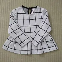 ZARA　キッズ　ベビー　ペプラムトップス　９８サイズ★