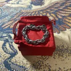 マ*ル様 DIESEL シルバー チェーンブレスレット 値下げ不可