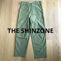 THE SHINZONE ベイカーパンツ　ワークパンツ オリーブグリーン