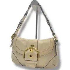 良品✨コーチ ワンショルダーバッグ オールレザー 本革 ソーホー SOHO