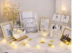 今だけ値下げ【1回使用のみ】ウェルカムスペースセット ライト付き