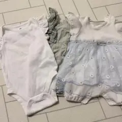 80サイズロンパースまとめ売り(アプレ、GAP)