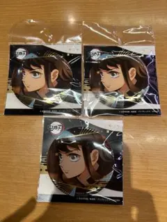 鬼滅の刃 無限城 箔押し缶バッジ 時透無一郎