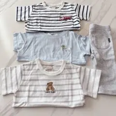【新品】プティマイン　Tシャツ　半袖　レギンス　ズボン　90