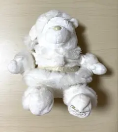 ディズニー 2004 クリスマス ホワイト ぬいぐるみ プーさん