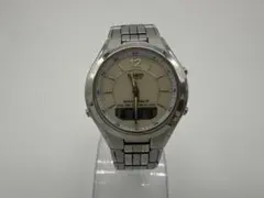 CASIO LINEAGE アナデジ 電波ソーラー メンズ腕時計