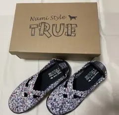 新品 Nami Style TRUE 奈美悦子 編み込みシューズ LL