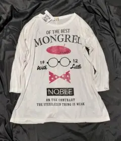 タグあり新品　長袖Tシャツ　ロンTシャツ Mサイズ　ホワイト