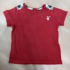 BURBERRY バーバリー Tシャツ 12M レッドのサムネイル