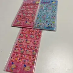 ウサハナ タイルシール 3点セット