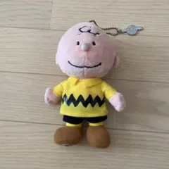 ユニバーサルスタジオ　チャーリー・ブラウン ぬいぐるみ キーホルダー付き