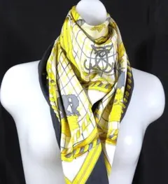 美品 HERMES エルメス カレ90 シルク100％ 大判スカーフ D652 - メルカリ