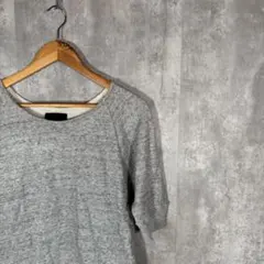 URBAN RESEARCH ROSSO　グレー ラグランスリーブ Tシャツ
