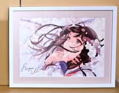 しぐれうい 個展 サイン入り複製原画 B 「好きだったよ」