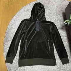 5351 POUR LES HOMMES ベロアパーカー カーキ サイズ1のサムネイル