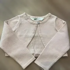 H&M ピンクパール ボレロ 92サイズ