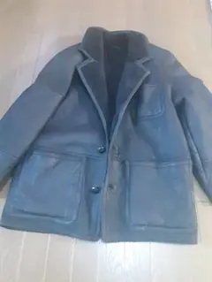 [極美品]ラムムートンハーフコート　ダブルフェイス　PEPKO ヴィンテージ