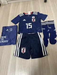 adidas 日本代表ユニフォームセット100cm ネーム入り　背番号15