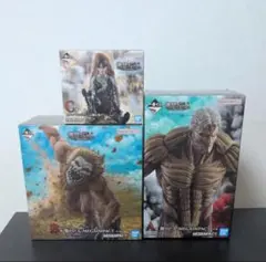 一番くじ 進撃の巨人 MEGAIMPACT フィギュア 5体セット 引退品箱つき 一番くじ 進撃の巨人 MEGAIMPACT フィギュア 5体セット 引退品箱つき