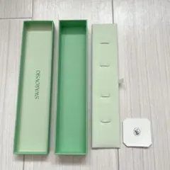 Swarovski グリーン ギフトボックス