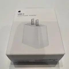 Apple USB-C 20W Power adapterアップルアダプタ