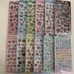 ボンボンドロップシール　うるちゅるポップ　プチドロップステッカー　12枚セット