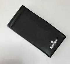 新品　MARY QUANT メガネケース ブラック　合成皮革製