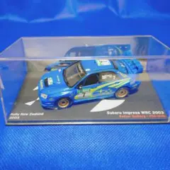 スバルインプレッサWRC2003デアゴスティーニミニカー1/43のサムネイル