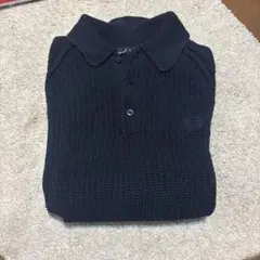 ニットポロ ポロシャツ