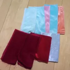 ベロア生地 まとめ売り ①