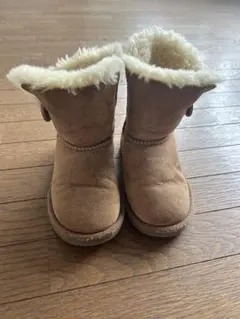 UGG ブラウン ベイリーボタン　17.5cm