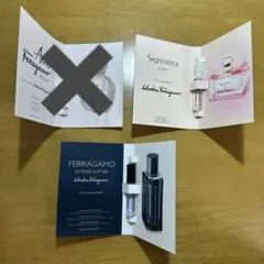 Amo Ferragamo PER LEI 香水　サンプル試供品　アモフェラガモ