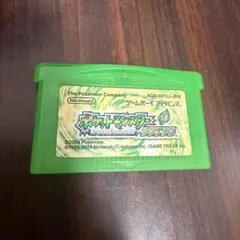 ポケットモンスター リーフグリーン ソフト ゲームボーイアドバンス 動作確認済み
